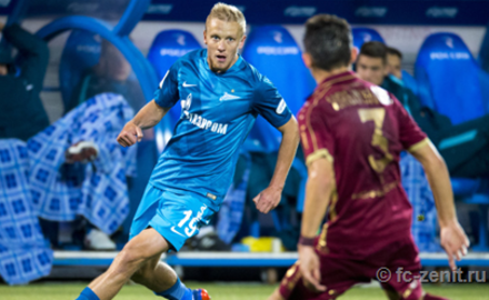 «Зенит» разгромил «Рубин» со счётом 4:1