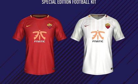 В FIFA 18 появится форма киберспоривного подразделения ФК «Рома» и Fnatic