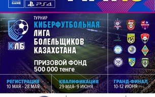 Запущена регистрация на первый в истории Казахстана Киберфутбольная Лига Болельщиков среди клубов КПЛ