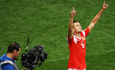 EA Sports подняла рейтинг Черышева в FIFA 18 после матча с Египтом