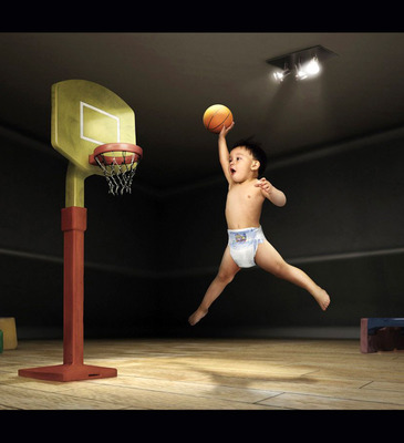 Pictures 1440x900 2009 funny wallpapers little athlete 011781 